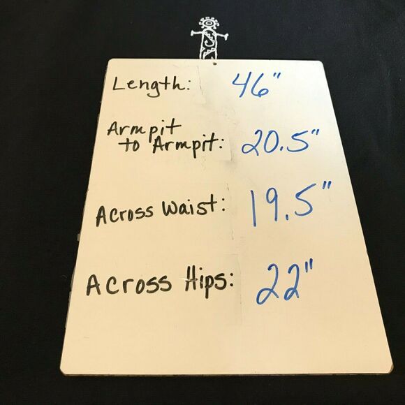 Bfofo Designs Midi Dress Size L Black Short Sleeve Cotton Hieroglyphics Womens - Picture 2 of 9